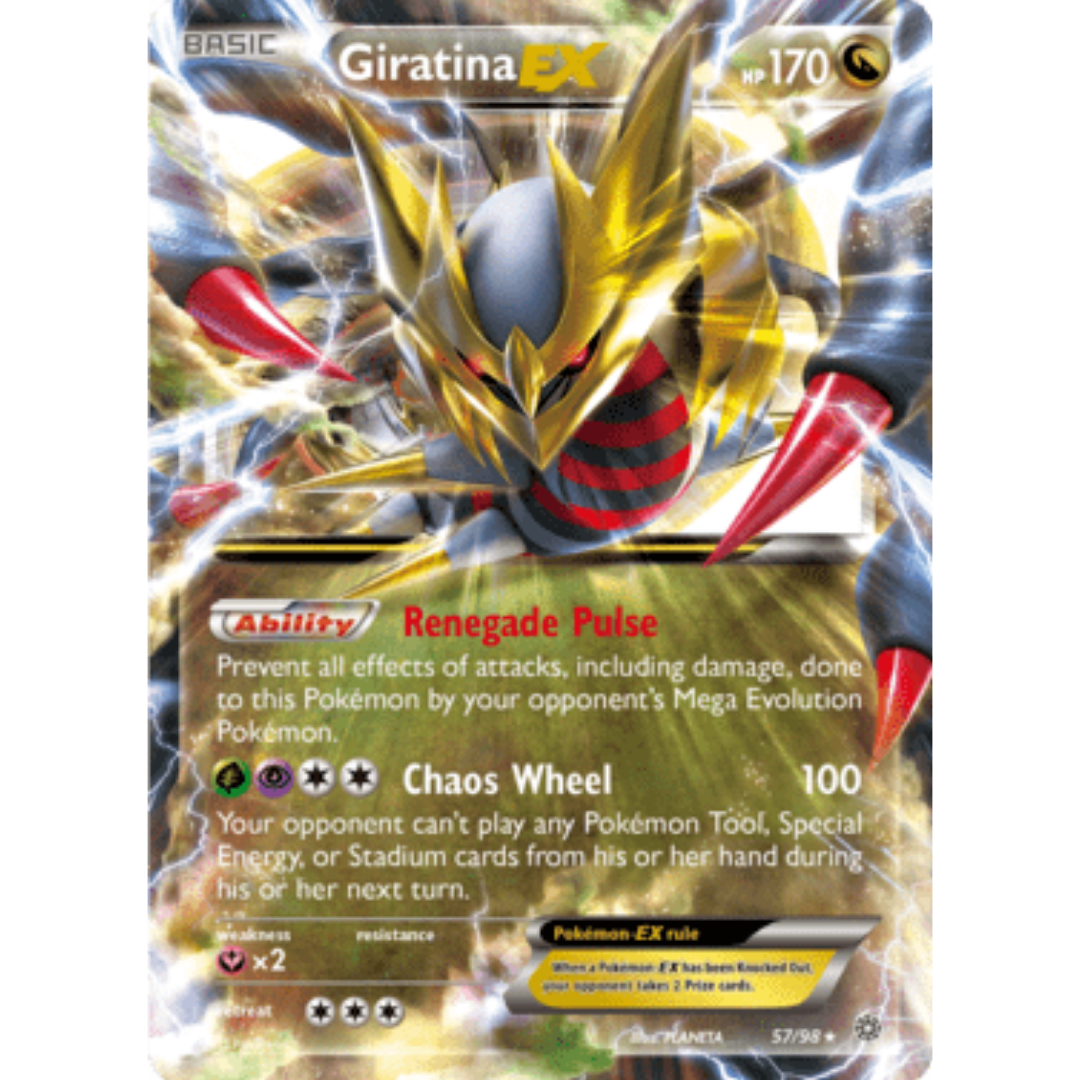 Giratina EX 057/98  - Holofoil XY  Ancient Origins - Ultra Rare