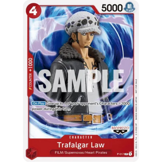 Trafalgar Law (One Piece Film Red) (P-017) - One Piece Promotion Cards