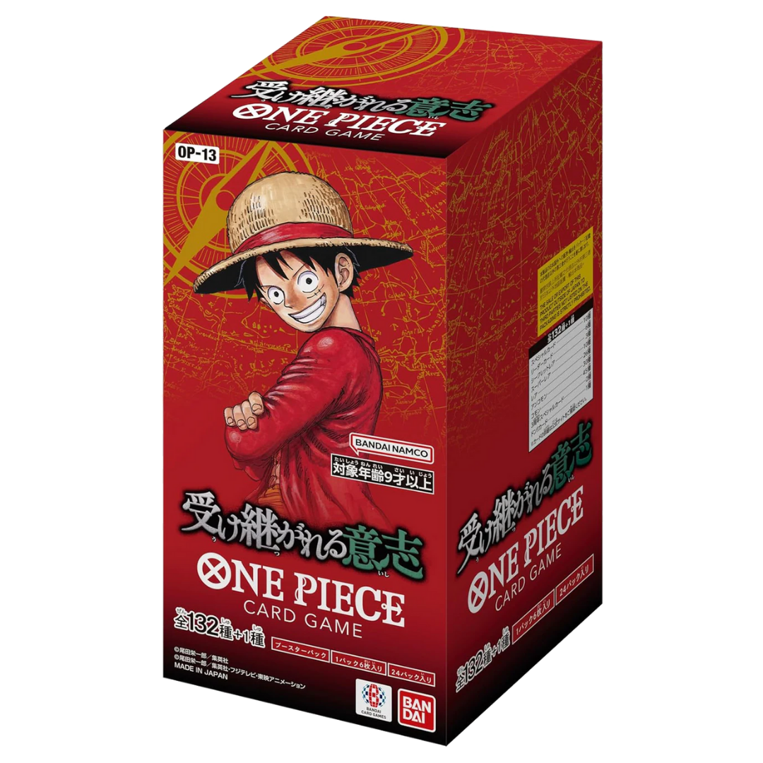 Carrying on His Will (OP-13) Booster Box - [Japanese]