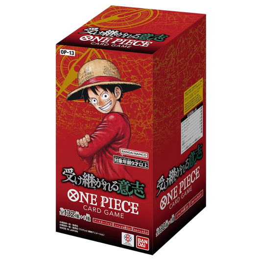 Carrying on His Will (OP-13) Booster Box - [Japanese]