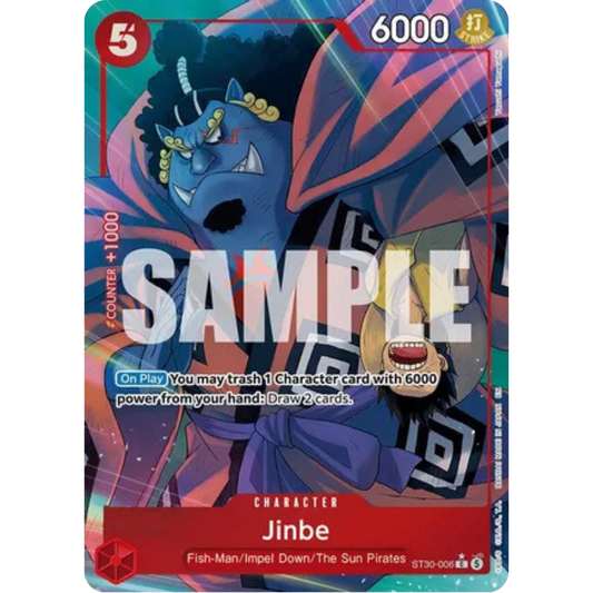 Jinbe (Full Art) (ST30-006) - Starter Deck EX: Luffy & Ace Foil