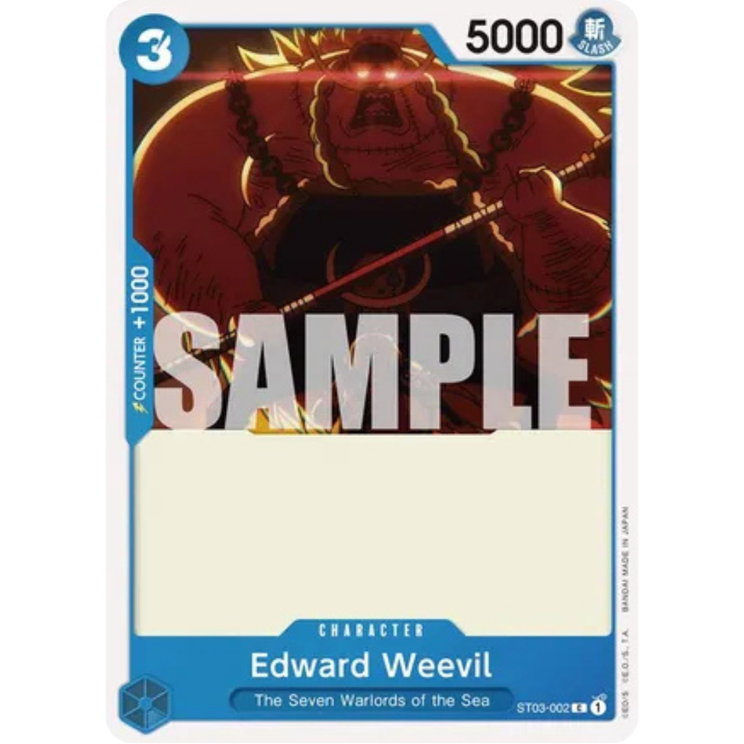 Edward Weevil (ST03-002) - Starter Deck 3: The Seven Warlords of The Sea