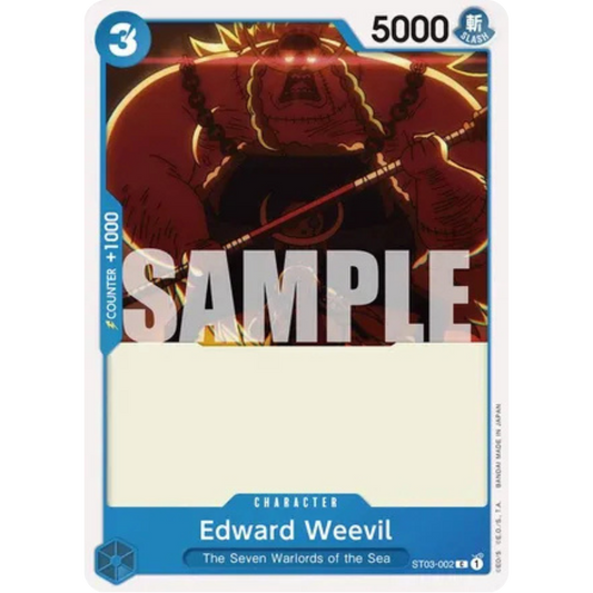 Edward Weevil (ST03-002) - Starter Deck 17: BLUE Donquixote Doflamingo