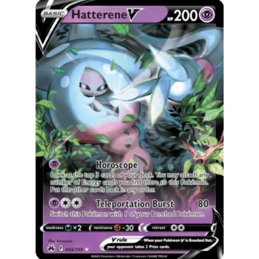 Hatterene V (065/159) [Sword & Shield: Crown Zenith]