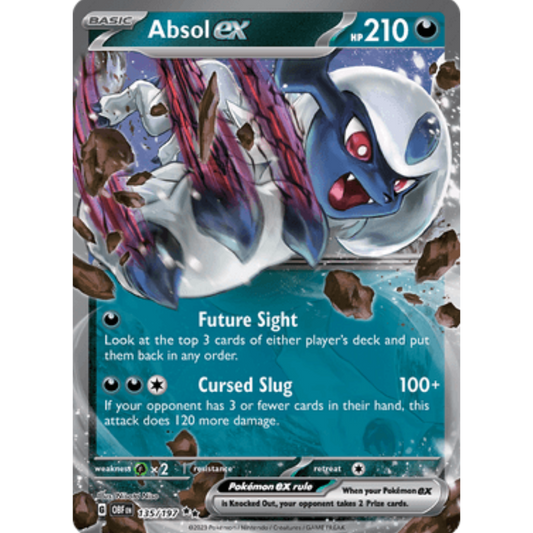 Absol ex 135/197  - Holofoil SV03 Obsidian Flames - Double Rare