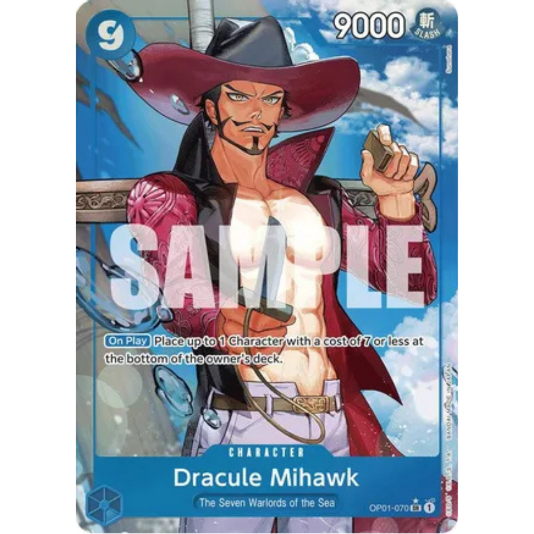 Dracule Mihawk (OP01-070) (Alternate Art) (OP01-070) - Premium Booster -The Best- Foil