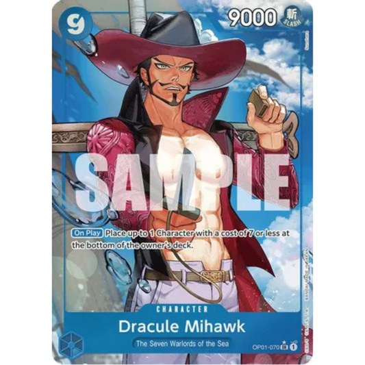 Dracule Mihawk (OP01-070) (Alternate Art) (OP01-070) - Premium Booster -The Best- Foil