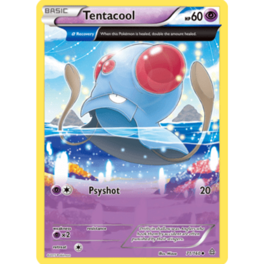 Tentacool (Alpha) 071/160  XY  Primal Clash - Uncommon