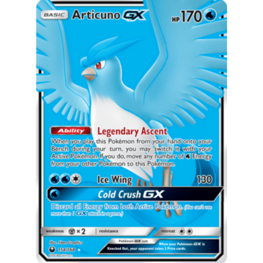 Articuno GX (154/168) [Sun & Moon: Celestial Storm]