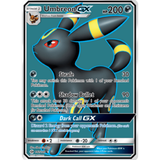 Umbreon GX (142/149) [Sun & Moon: Base Set]