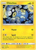Chinchou 049/168  SM  Celestial Storm - Common