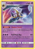 Lunala  - Holofoil SM  Celestial Storm - Holo Rare