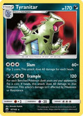 Tyranitar 087/168  - Holofoil SM  Celestial Storm - Holo Rare
