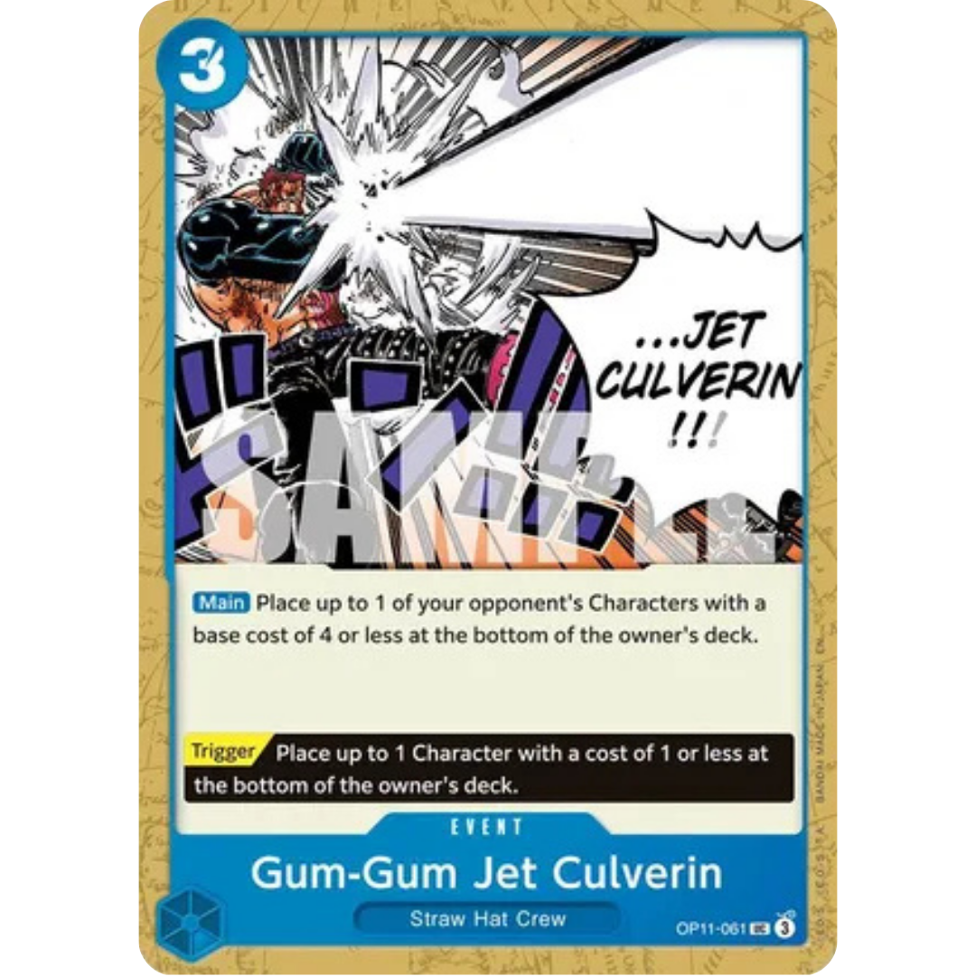 Gum-Gum Jet Culverin (OP11-061) - A Fist of Divine Speed