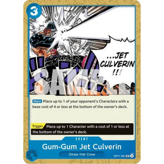 Gum-Gum Jet Culverin (OP11-061) - A Fist of Divine Speed