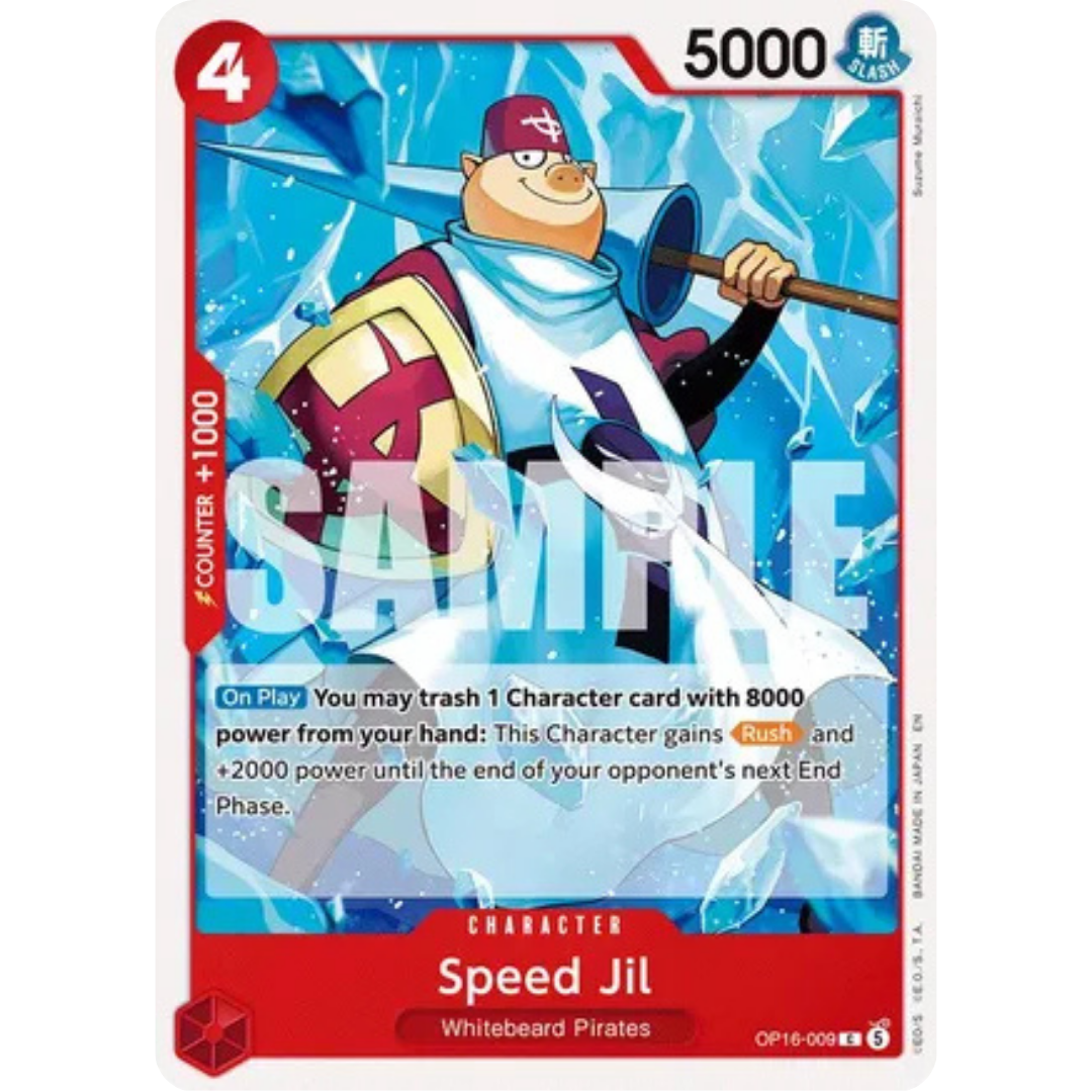 Speed Jil (OP16-009) - The Time of Battle