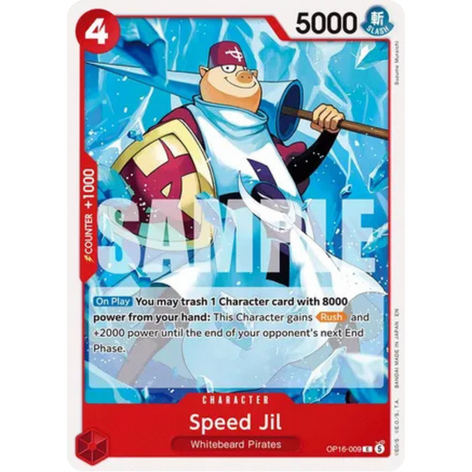 Speed Jil (OP16-009) - The Time of Battle