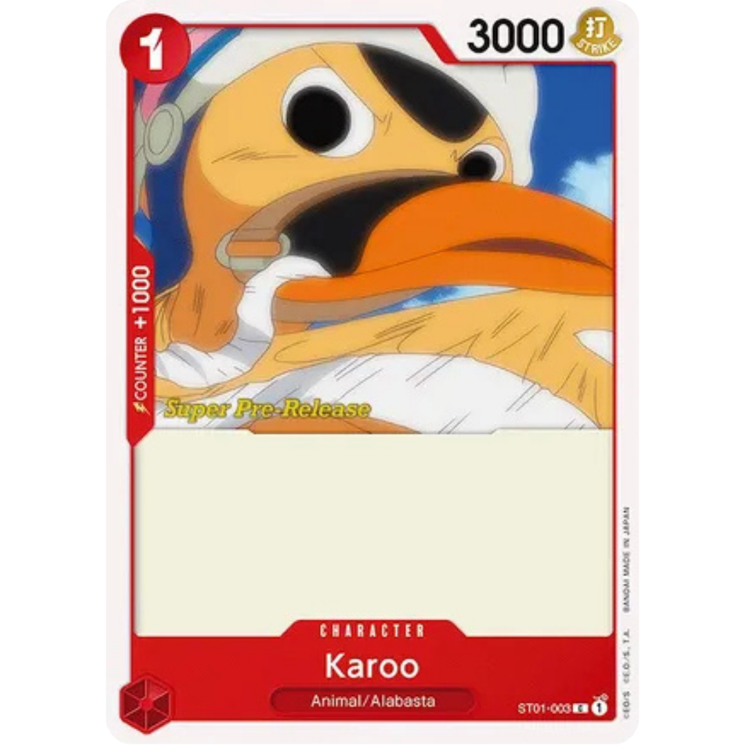 Karoo (ST01-003) - Super Pre-Release Starter Deck 1: Straw Hat Crew