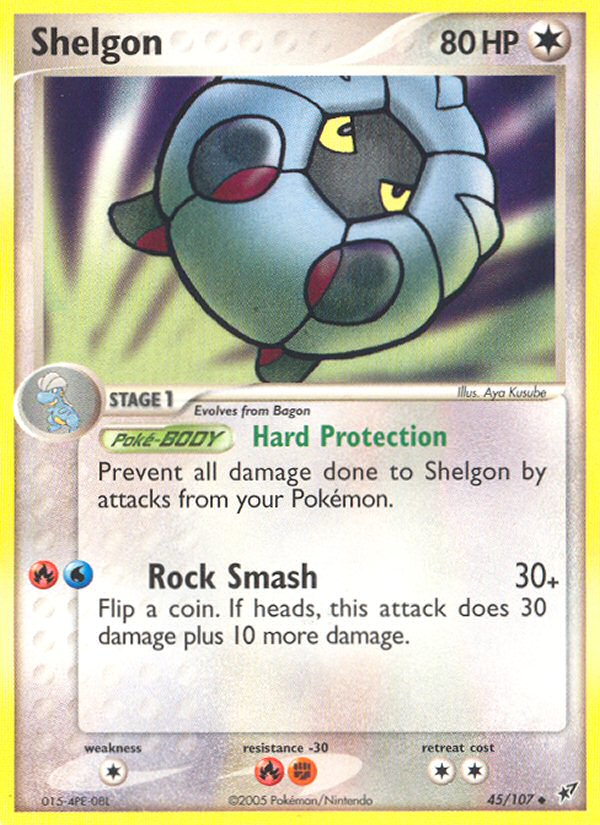 Shelgon  Deoxys - Uncommon