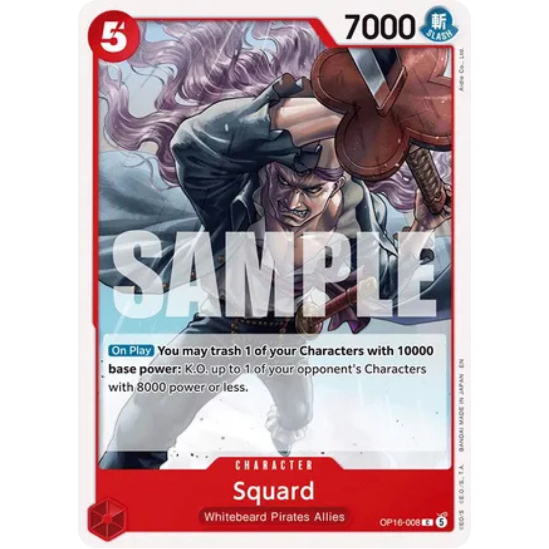 Squard (OP16-008) - The Time of Battle
