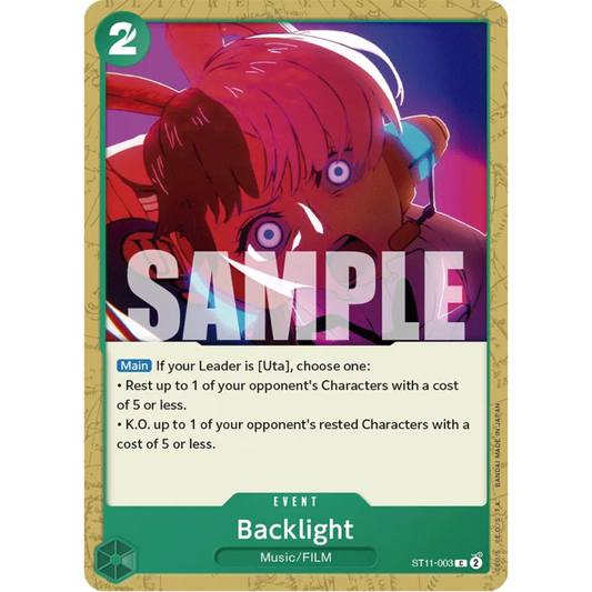Backlight (ST11-003) - Starter Deck 11: Uta