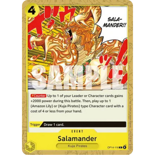 Salamander (OP14-116) - The Azure Sea's Seven