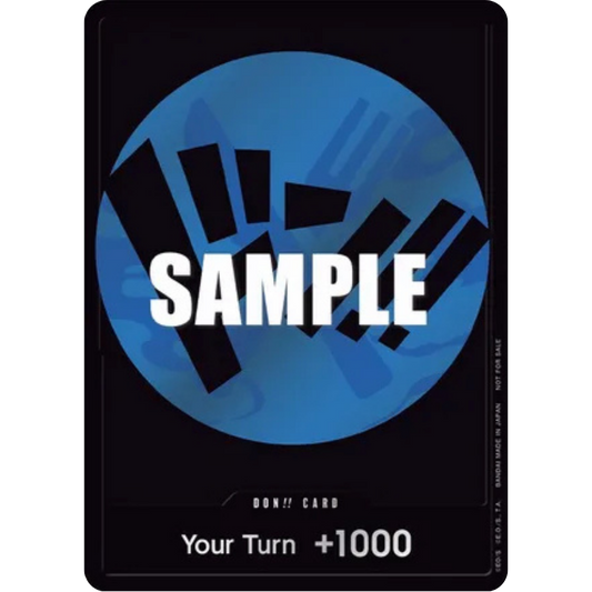 DON!! Card (Blue) - One Piece Promotion Cards Foil