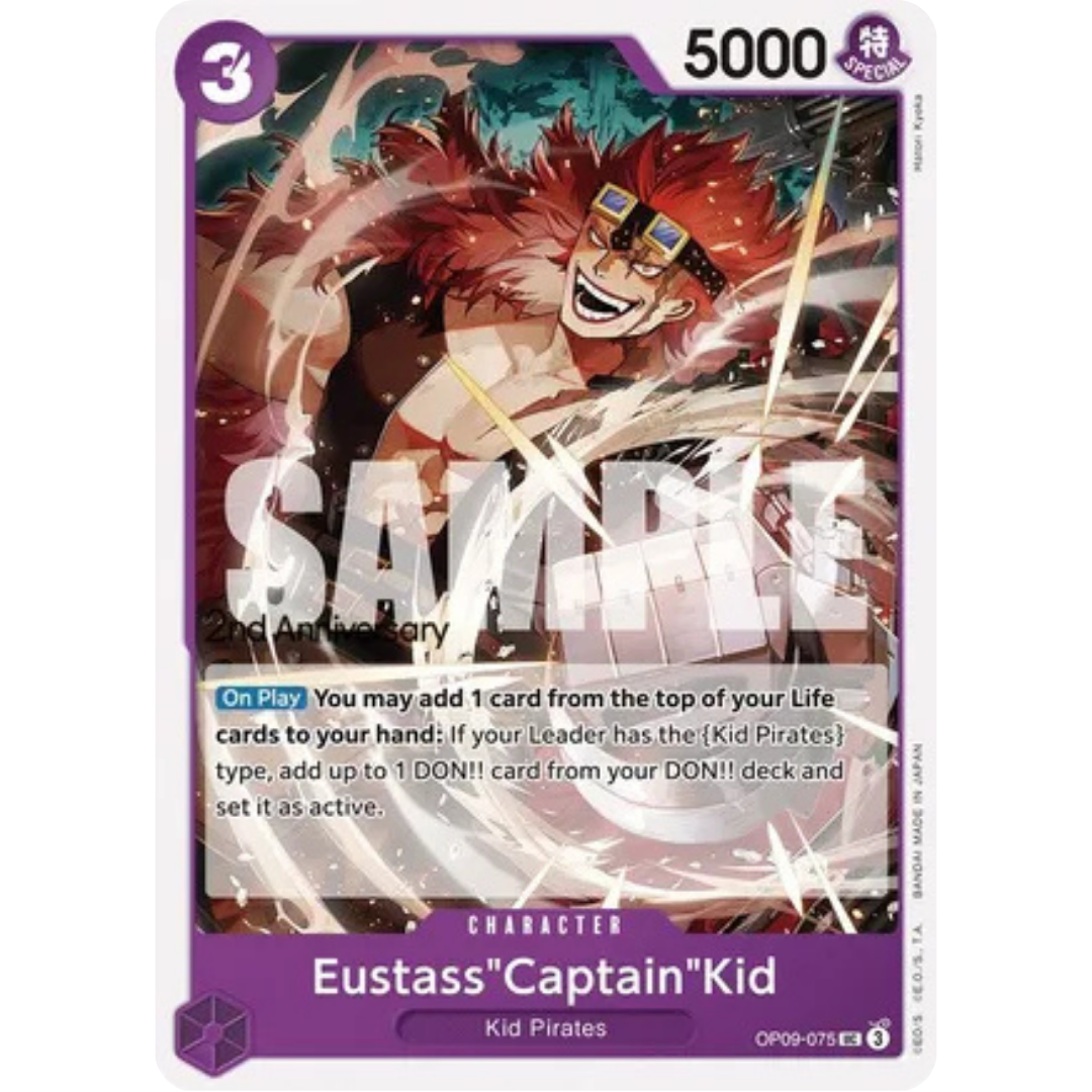 Eustass"Captain"Kid (OP09-075) - Emperors in the New World: 2nd Anniversary Tournament Cards