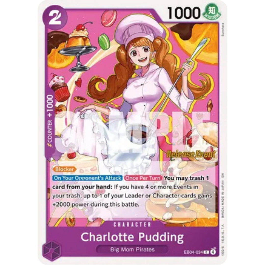 Charlotte Pudding (EB04-034) - The Azure Sea's Seven Release Event Cards