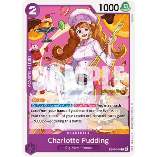 Charlotte Pudding (EB04-034) - The Azure Sea's Seven Release Event Cards