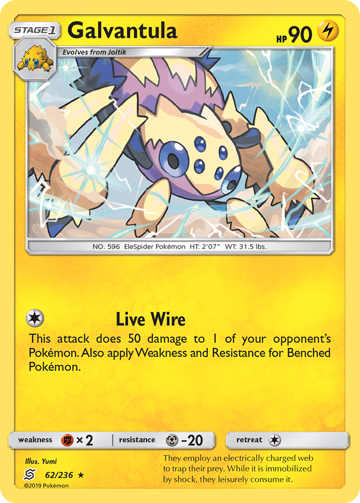 Galvantula/236  SM  Unified Minds - Rare