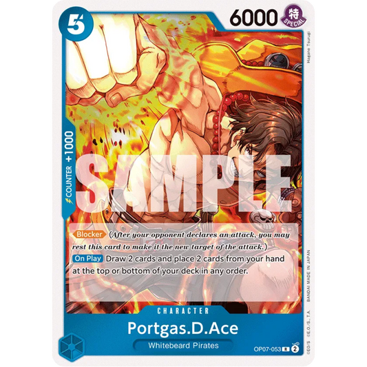 Portgas.D.Ace (053) (OP07-053) - 500 Years in the Future Foil