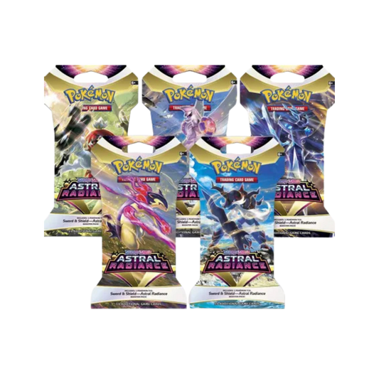 Astral Radiance Sleeved Booster Pack Art Bundle [Set of 5]
