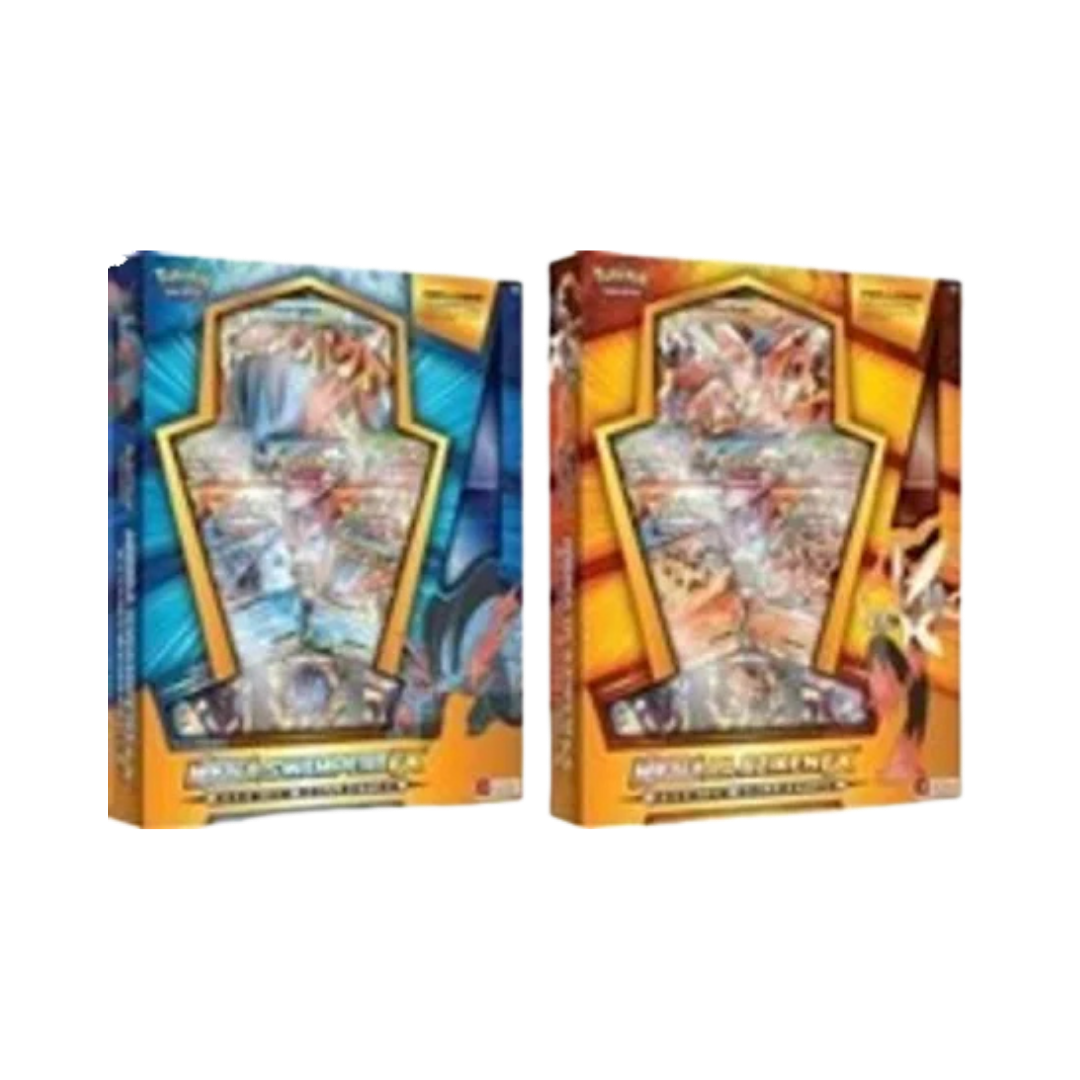 Mega Blaziken EX & Mega Swampert EX Premium Collection (Set of 2)