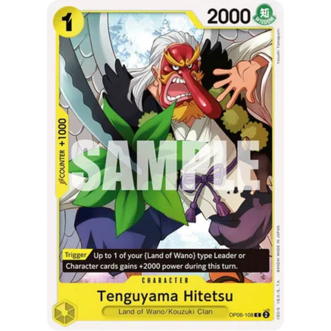 Tenguyama Hitetsu (OP06-108) - Wings of the Captain