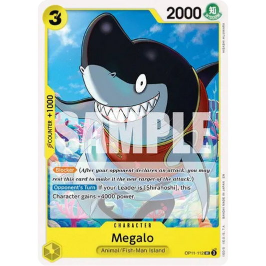 Megalo (OP11-112) - A Fist of Divine Speed