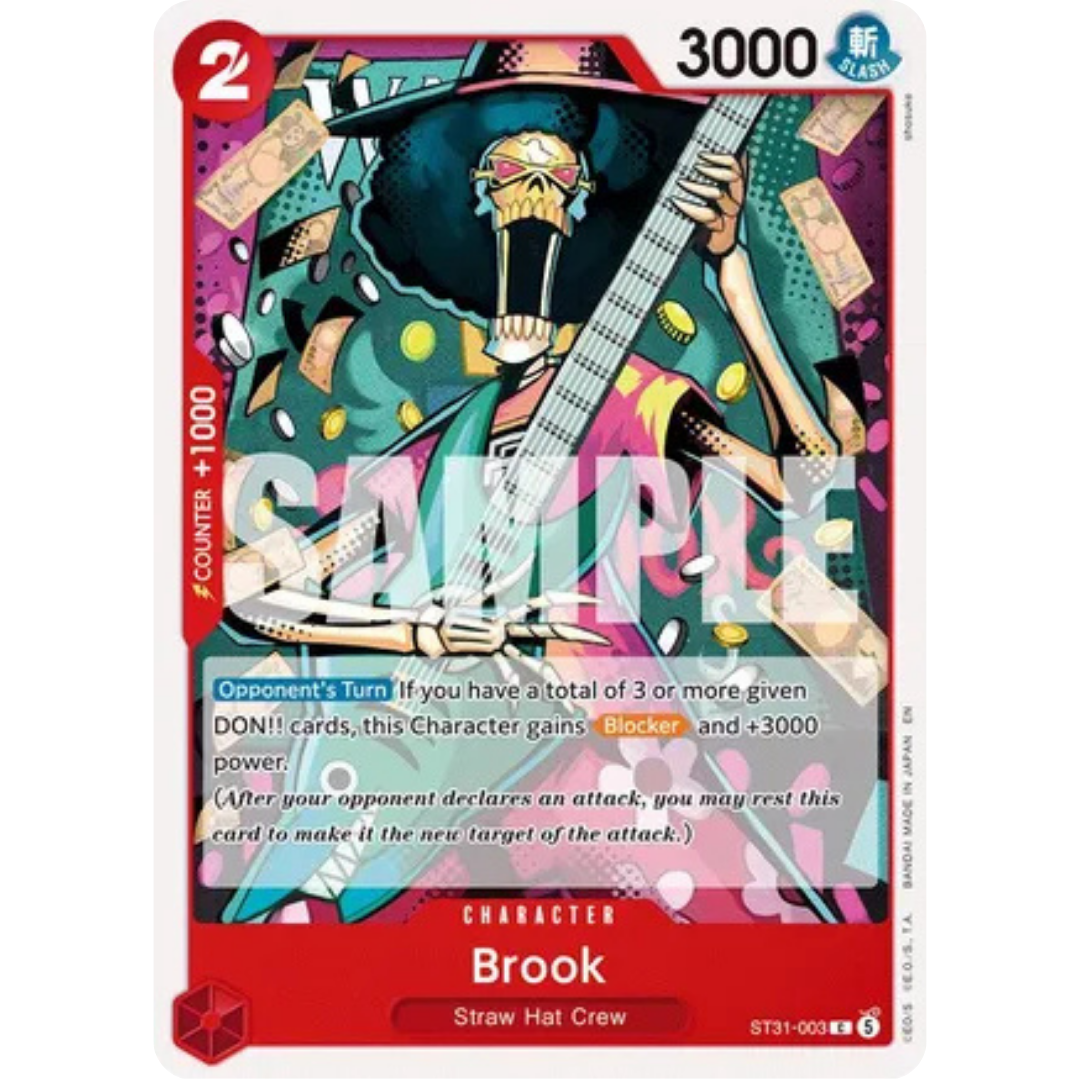 Brook (ST31-003) - Starter Deck 31: RED Monkey.D.Luffy