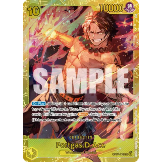 Portgas.D.Ace - OP07-119 (Reprint) (OP07-119) - Premium Booster -The Best- Vol. 2 Foil