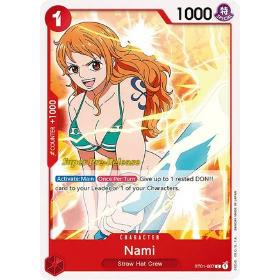 Nami (ST01-007) - Super Pre-Release Starter Deck 1: Straw Hat Crew
