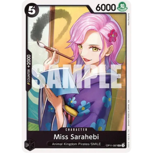 Miss Sarahebi (OP11-087) - A Fist of Divine Speed
