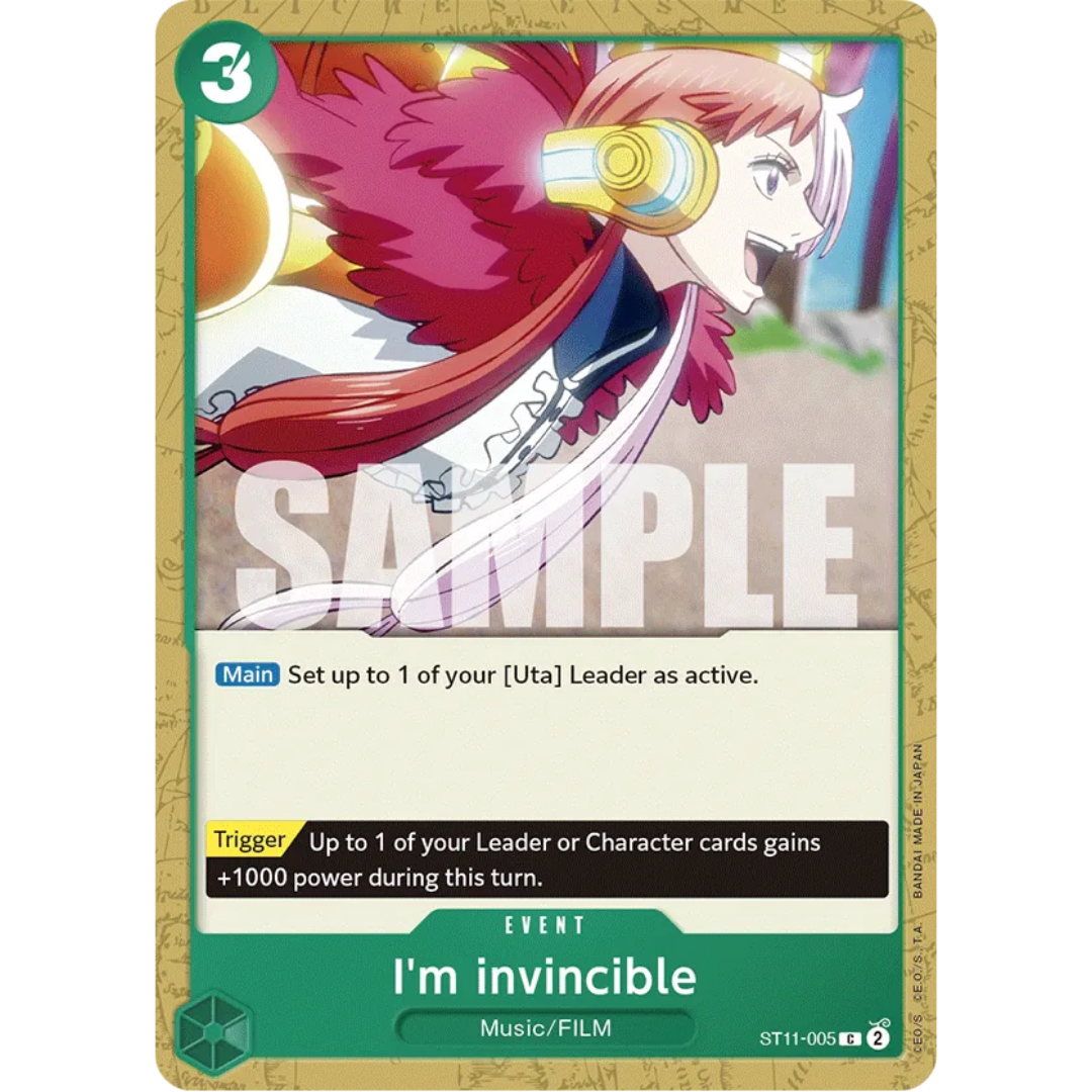 I'm invincible (ST11-005) - Starter Deck 11: Uta