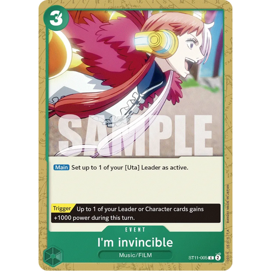I'm invincible (ST11-005) - Starter Deck 11: Uta