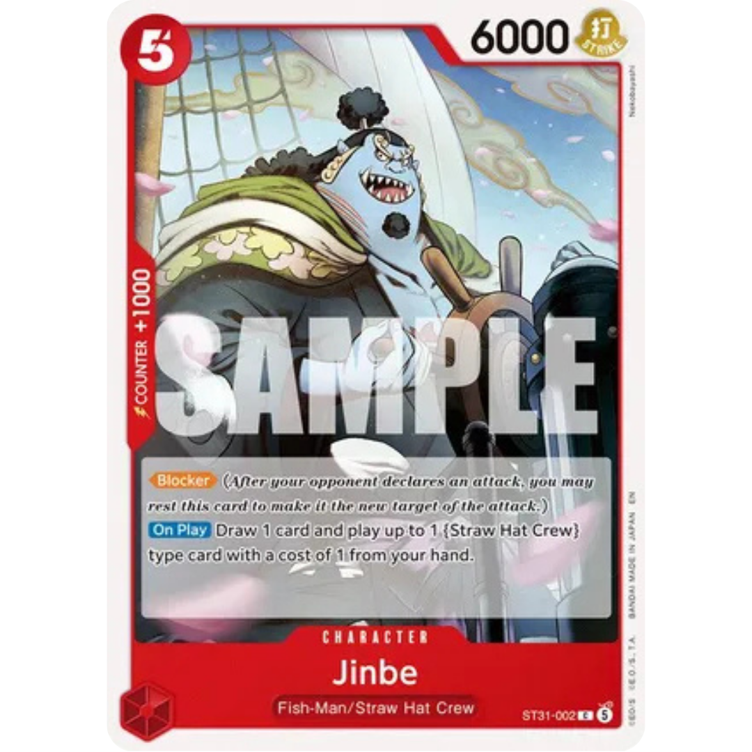 Jinbe (ST31-002) - Starter Deck 31: RED Monkey.D.Luffy