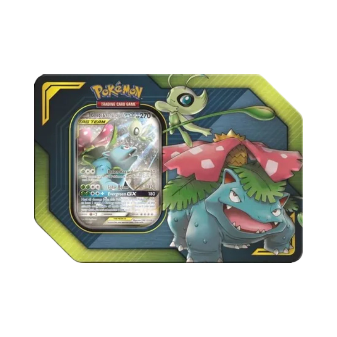TAG TEAM Tin [Celebi & Venusaur GX]