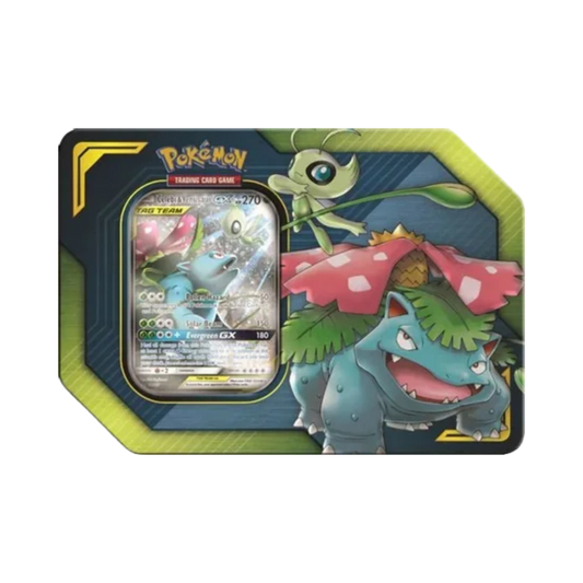 TAG TEAM Tin [Celebi & Venusaur GX]