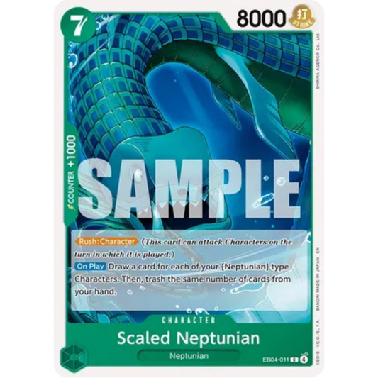 Scaled Neptunian (EB04-011) - The Azure Sea's Seven