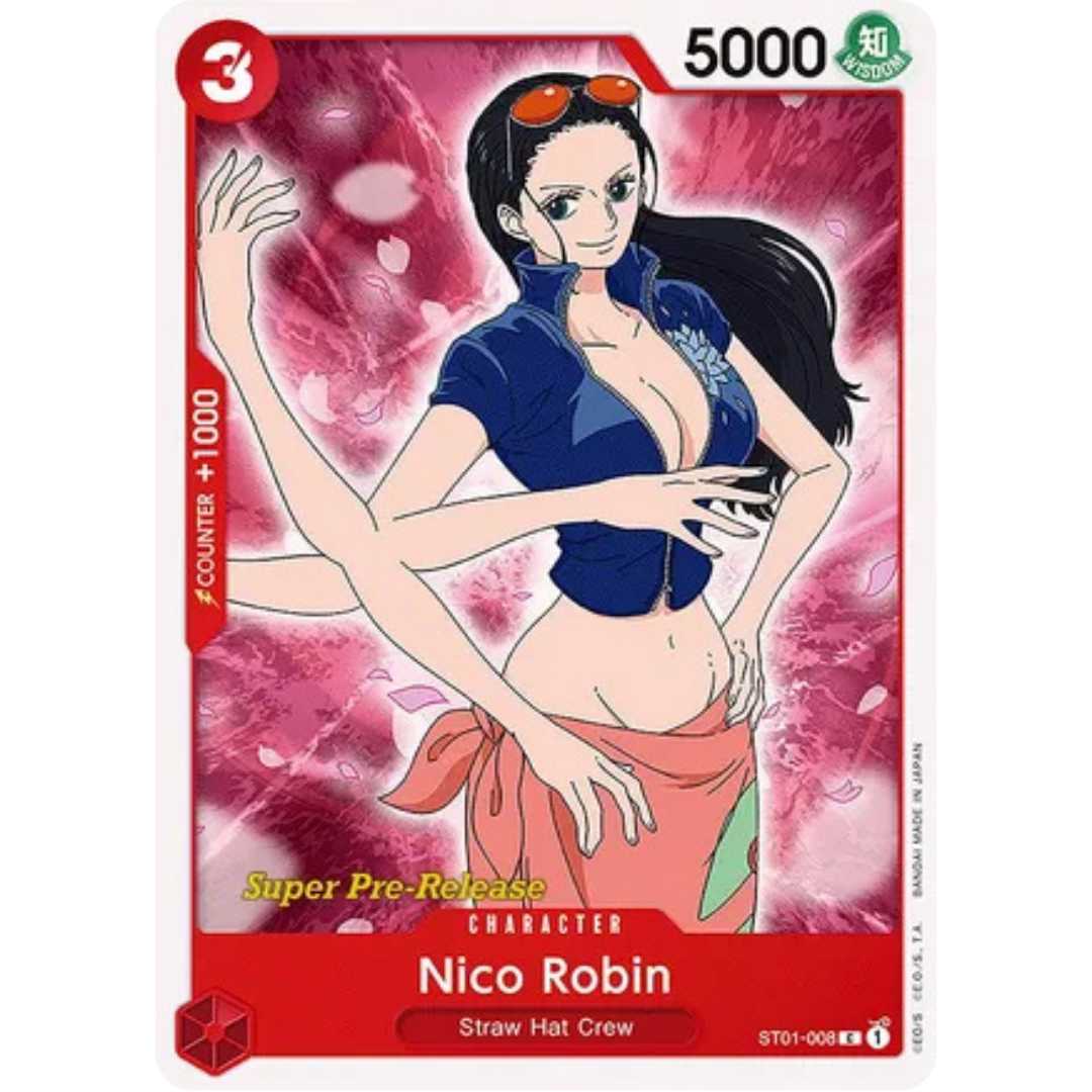 Nico Robin (ST01-008) - Super Pre-Release Starter Deck 1: Straw Hat Crew