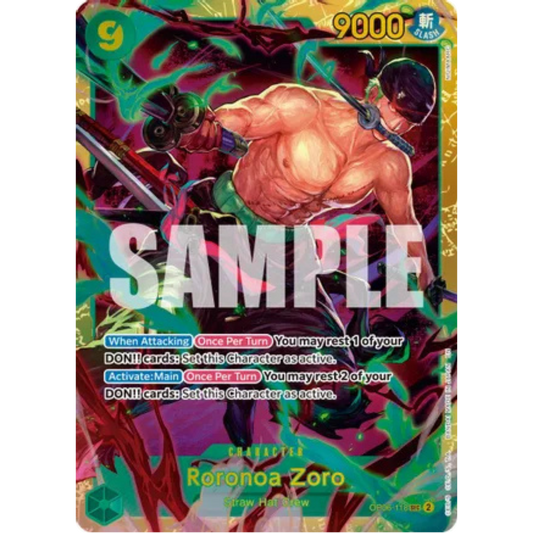 Roronoa Zoro (Reprint) (OP06-118) - Premium Booster -The Best- Vol. 2 Foil