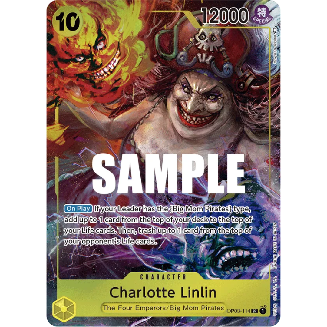 Charlotte Linlin (114) (Alternate Art) (OP03-114) - Pillars of Strength Foil