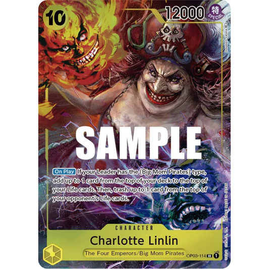 Charlotte Linlin (114) (Alternate Art) (OP03-114) - Pillars of Strength Foil